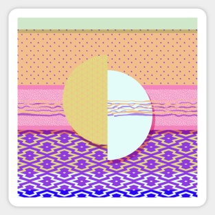 VHS Sunrise Sticker